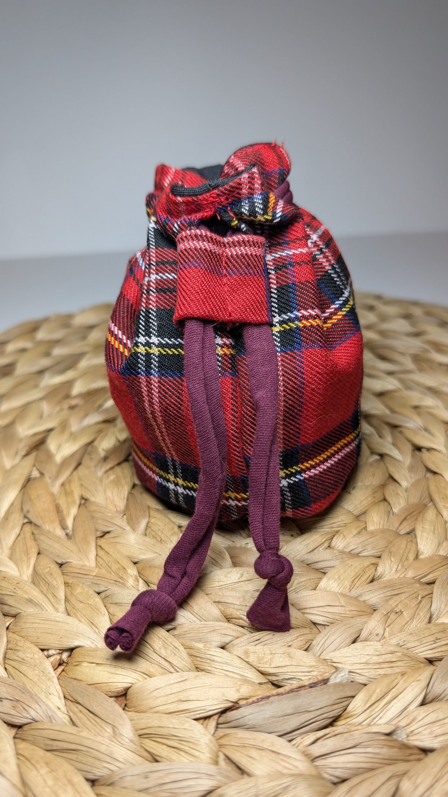 Portacrocchette Rosso Tartan