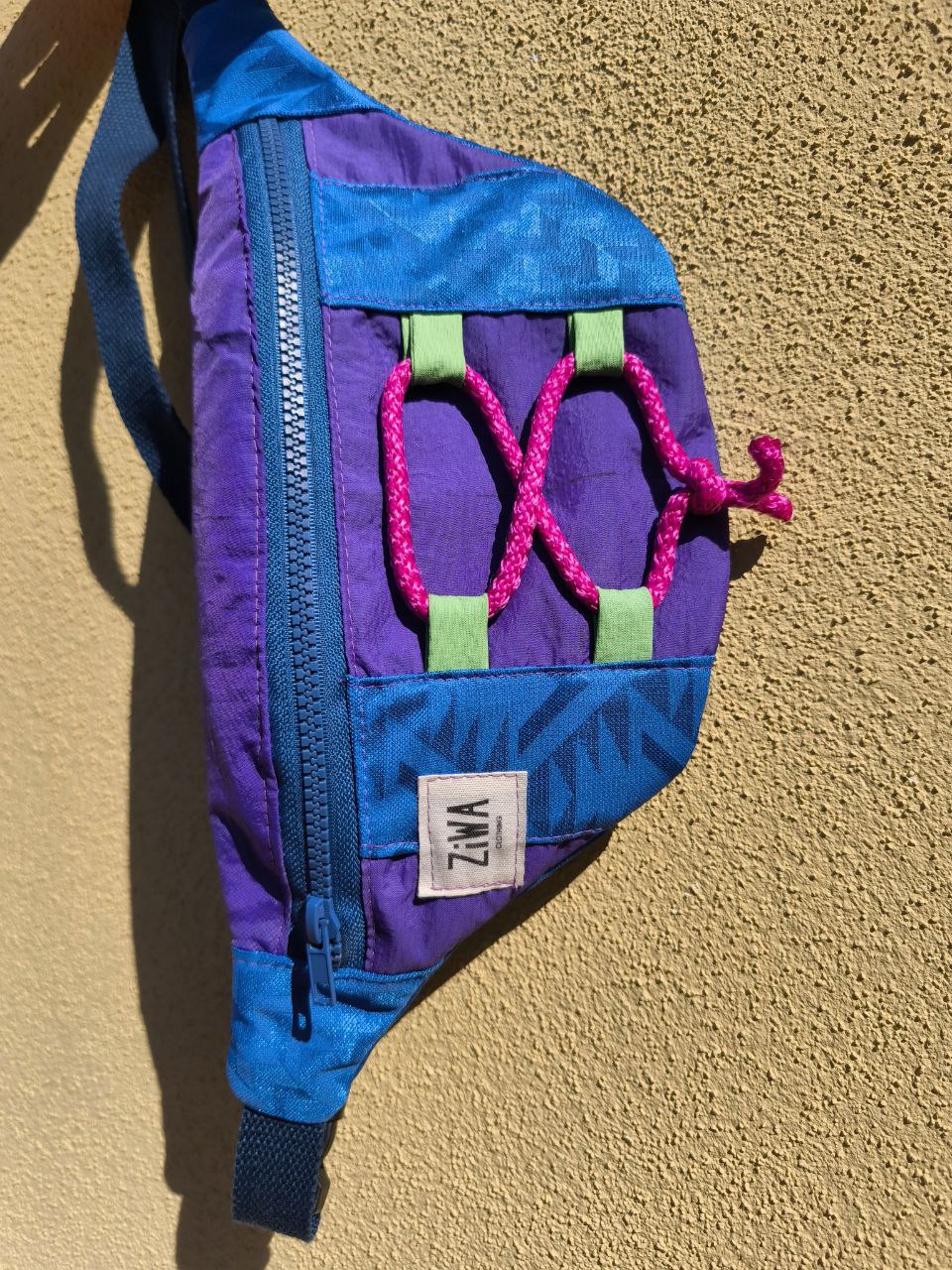 Marsupio 80s BLU