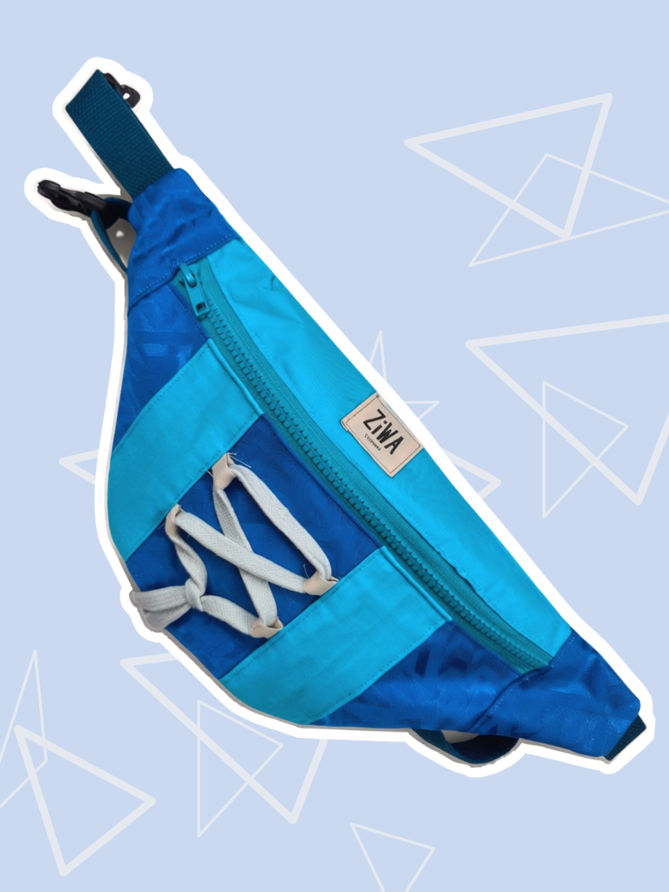 Marsupio 80s BLU