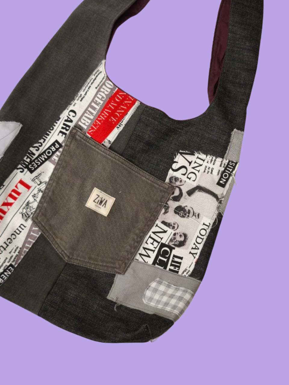 Paper Hobo Bag