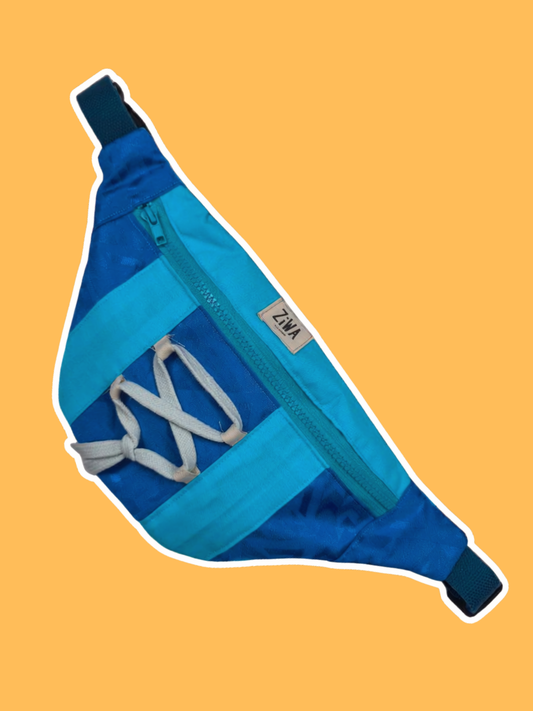 Marsupio 80s BLU