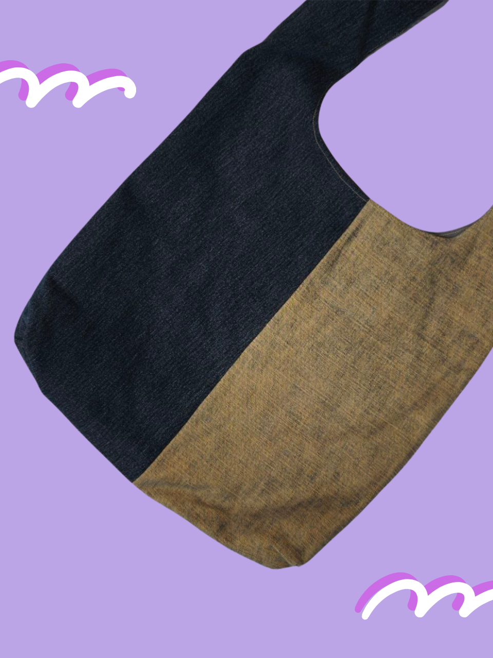 Denim Hobo Bag