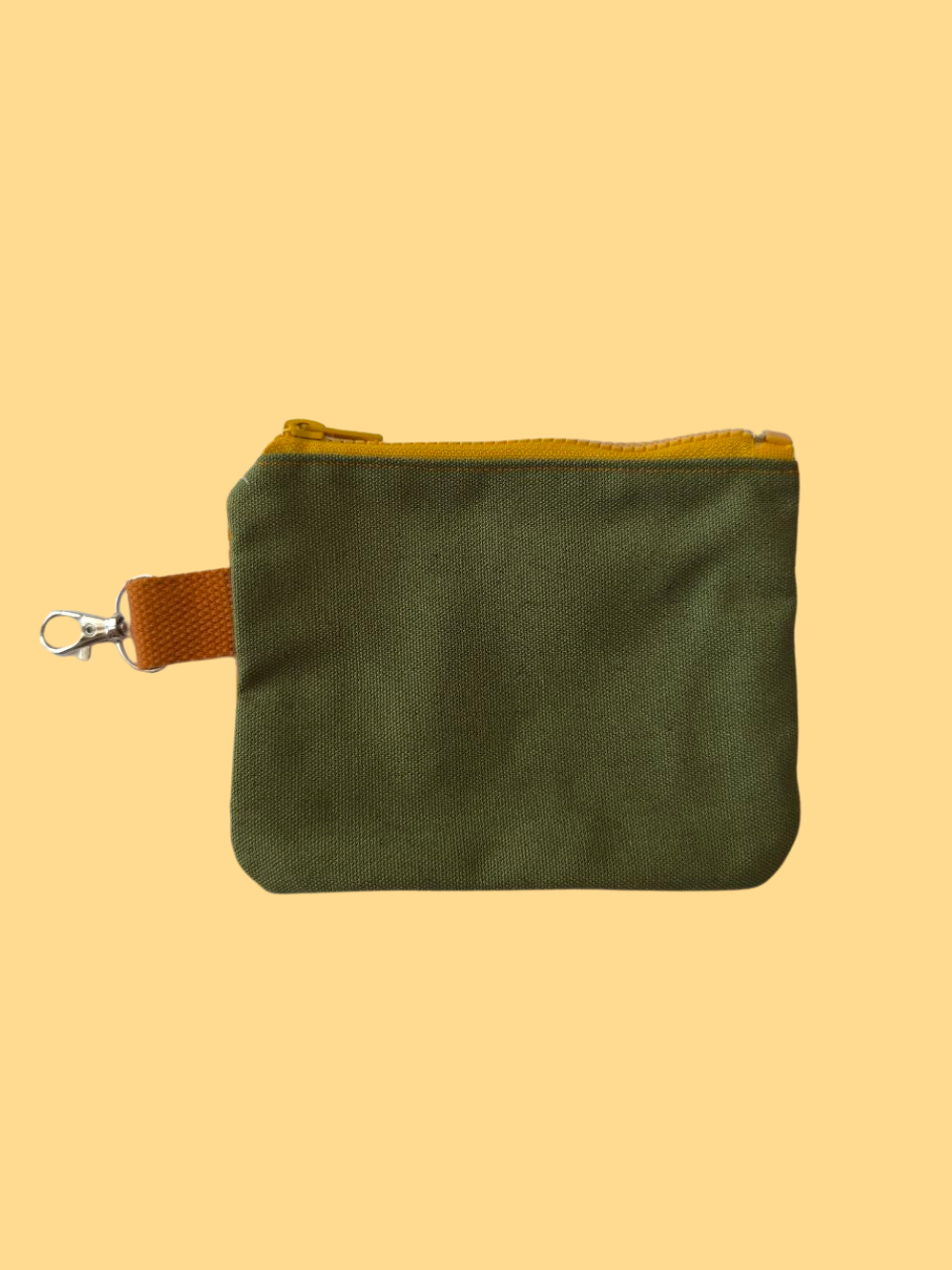 Estuche de patchwork - Amarillo