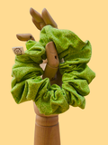 Green "Oversize" Scrunchie