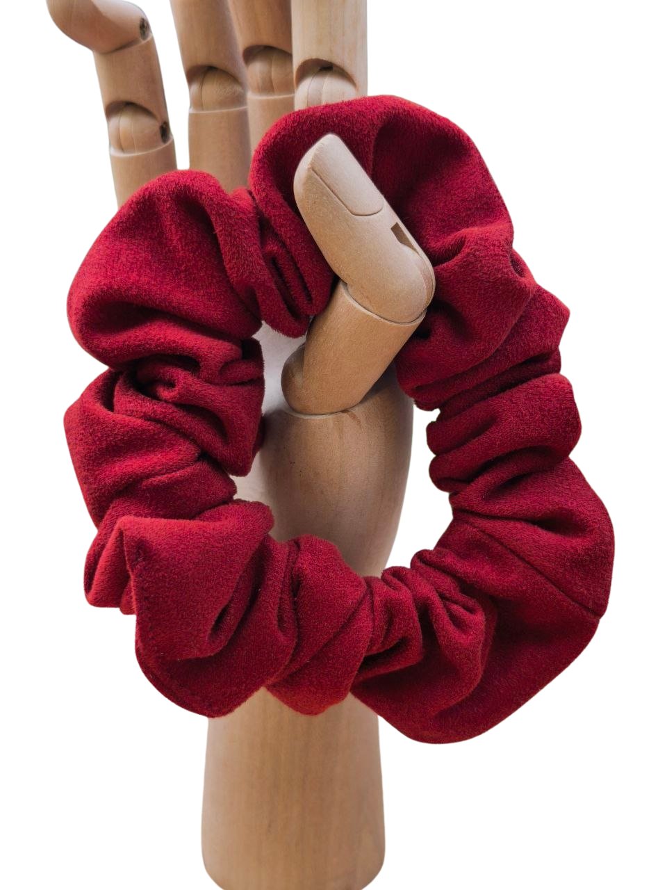 Red "Oversize" Scrunchie