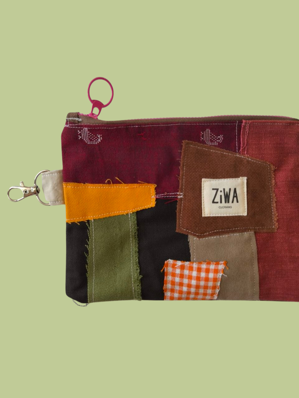 Astuccio Patchwork - Bordeaux