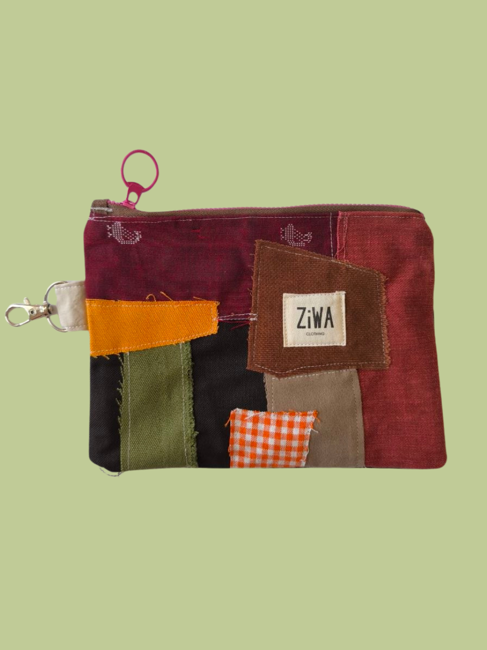 Astuccio Patchwork - Bordeaux