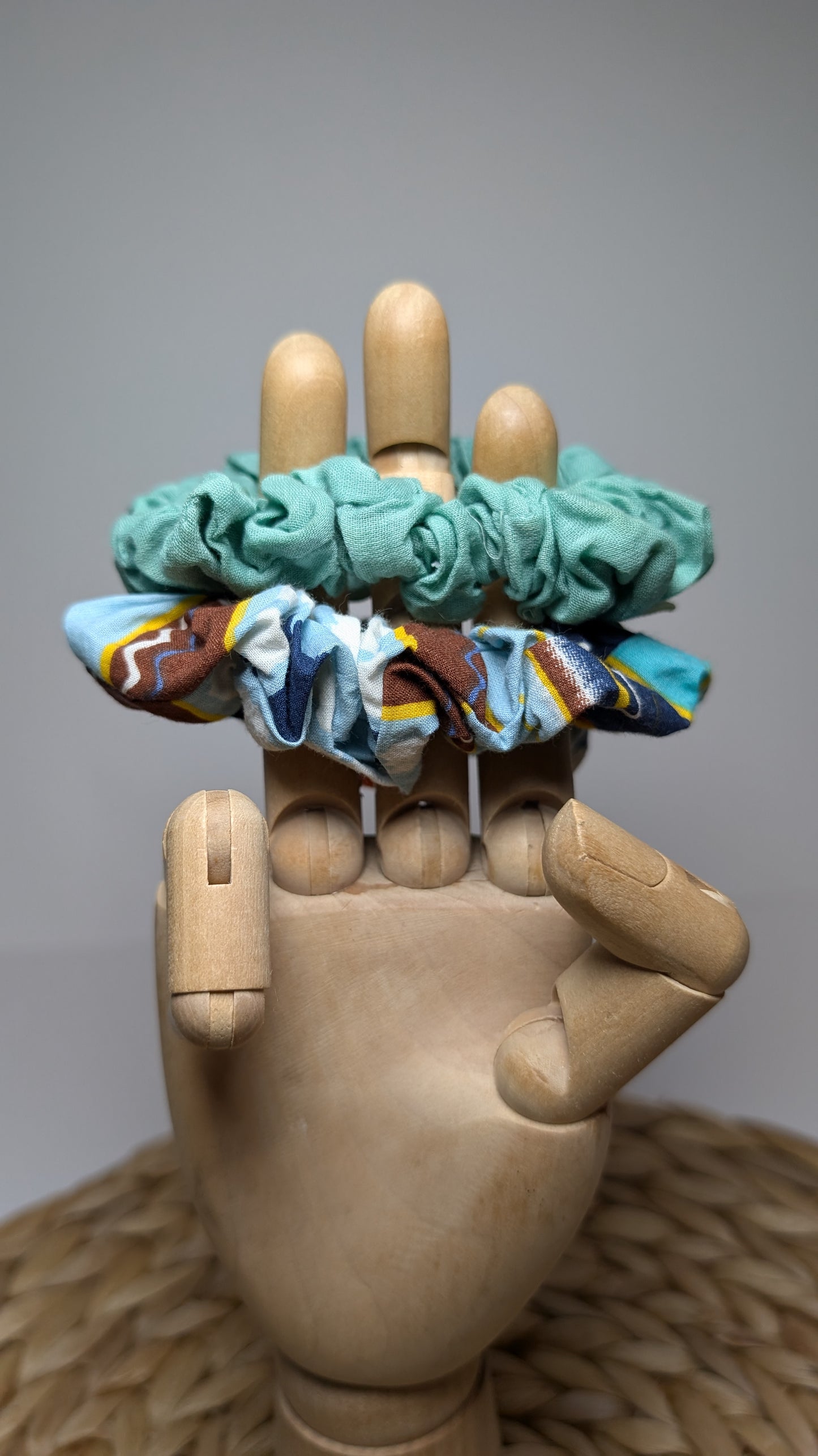 Scrunchies Turchese - Multicolore