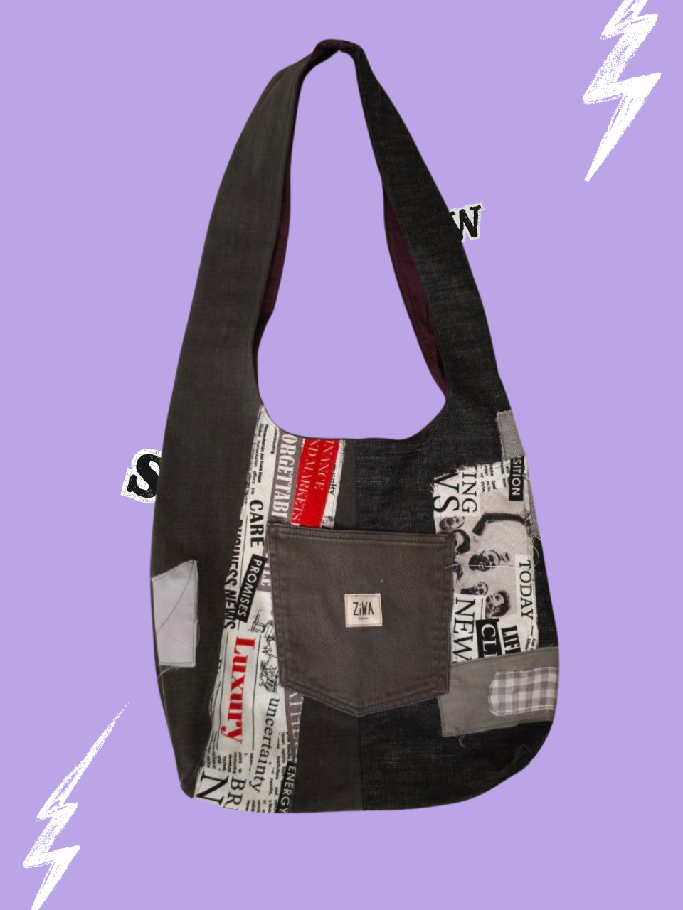 Paper Hobo Bag