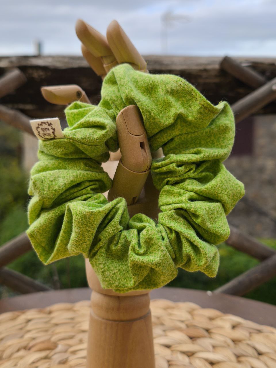 Scrunchie Verde