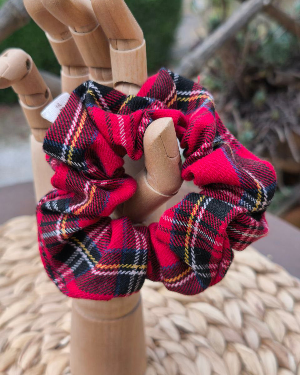 Scrunchies Tartan - Vellutato