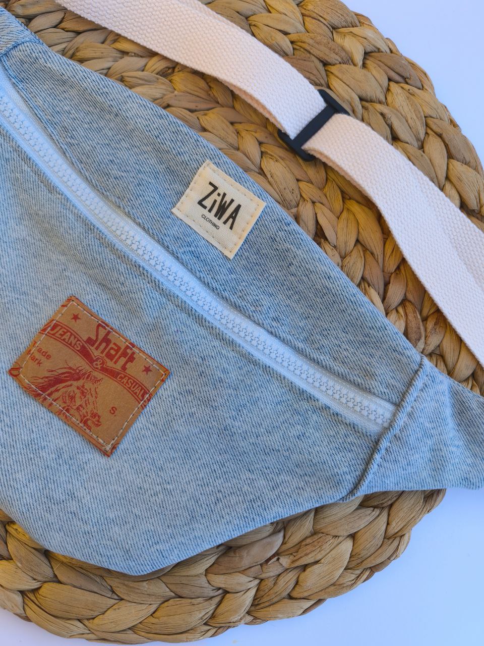 Marsupio Denim chiaro