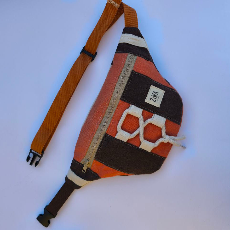 Marsupio 80s Marrone