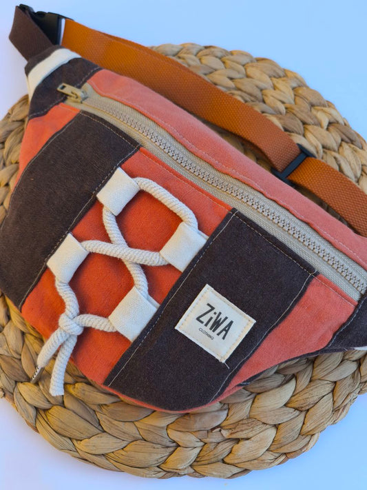 Marsupio 80s Marrone