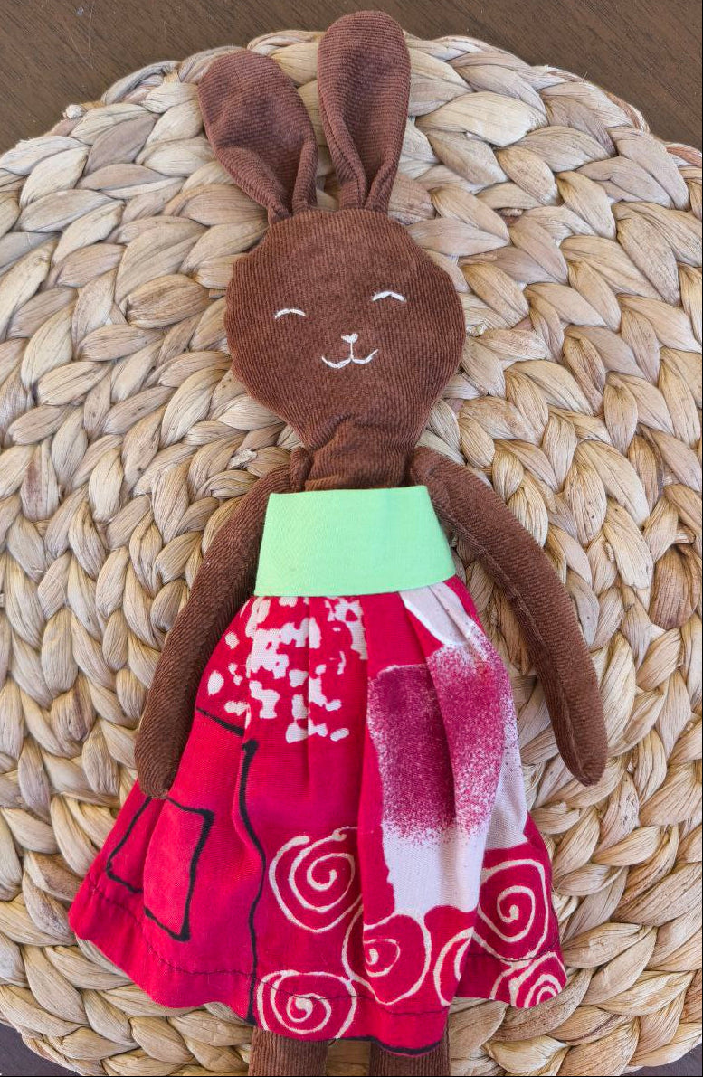 Coniglietto Vestito rosso