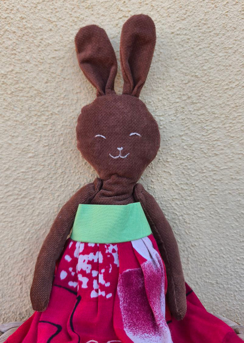 Coniglietto Vestito rosso